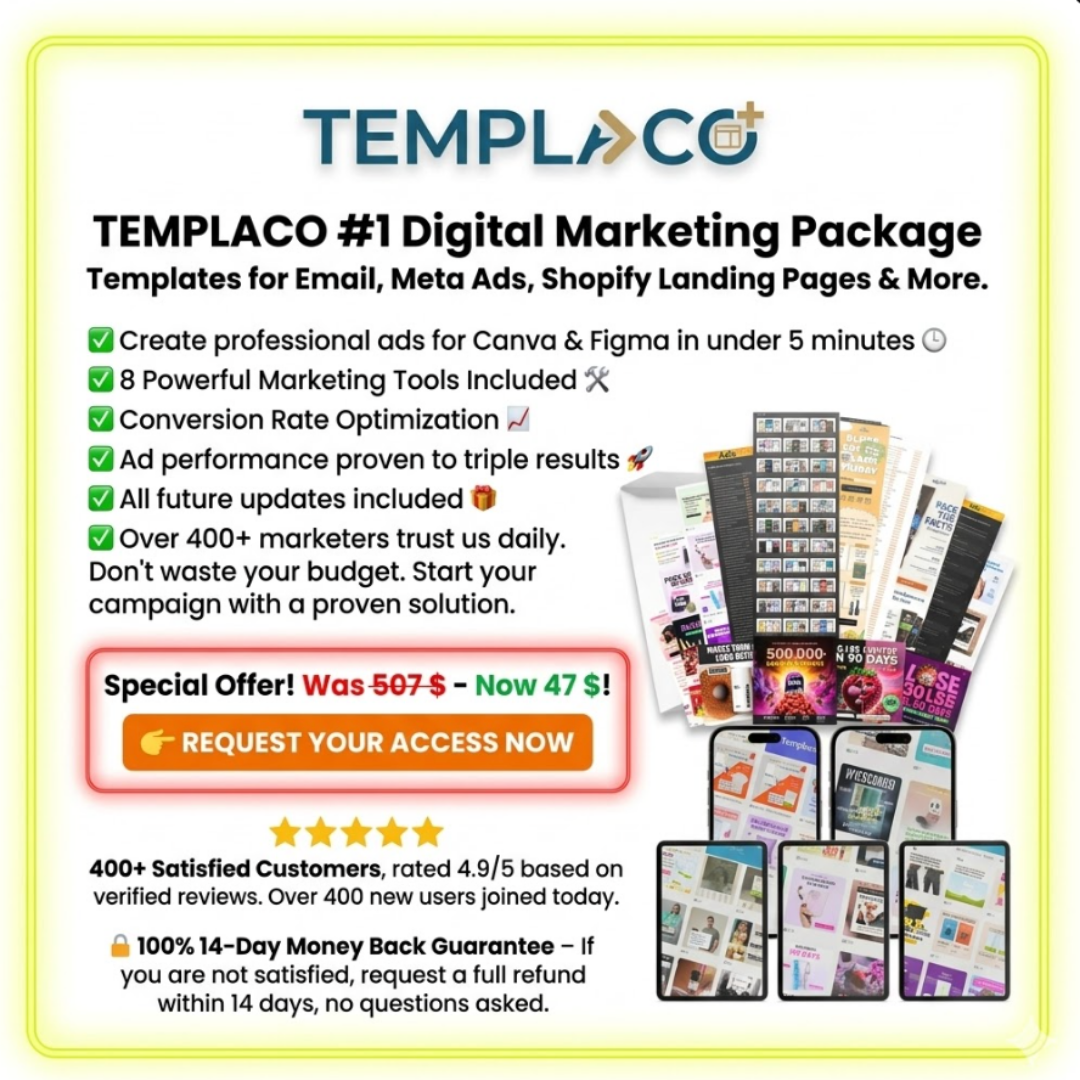 Templaco Marketing Pack  V1